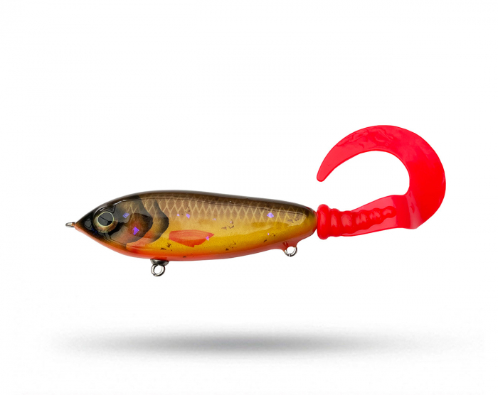 KP Lures Tail - Dirty Roach i gruppen Fiskedrag / Tailbeten hos Örebro Fiske & Outdoor AB (KP Tail Dirty Roach)